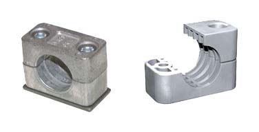 Aluminum Series Pipe Clamps